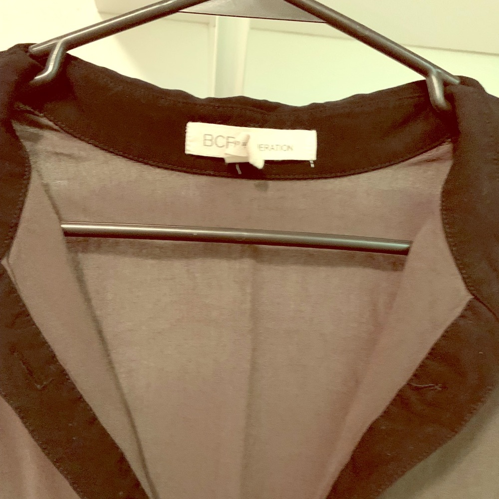 BCBGenration Olive shirt dress